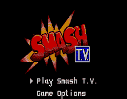 Smash TV Title Screen